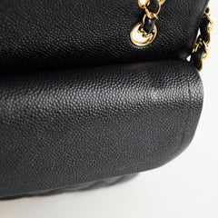 Chanel Classic Flap Medium/Large Black Caviar
