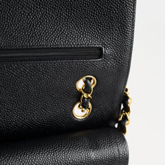 Chanel Classic Flap Medium/Large Black Caviar