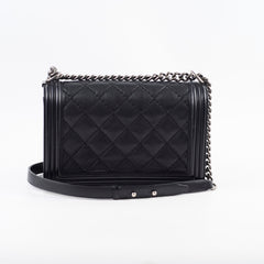 Chanel New Medium Boy Black