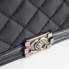 Chanel New Medium Boy Black