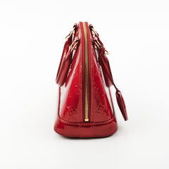 Louis Vuitton Alma BB Vernis Red