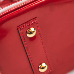 Louis Vuitton Alma BB Vernis Red