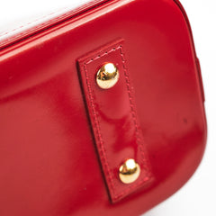 Louis Vuitton Alma BB Vernis Red
