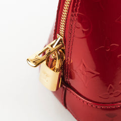 Louis Vuitton Alma BB Vernis Red