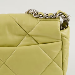 Chanel 19 Pistachio Green Small Microchip