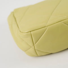Chanel 19 Pistachio Green Small Microchip