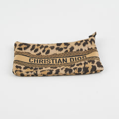 Christian Dior Leopard Cosmetic Pouch