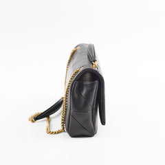 Saint Laurent Jamie Medium Black Shoulder Bag