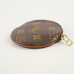 Louis Vuitton Round Coin Purse Monogram