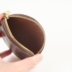 Louis Vuitton Round Coin Purse Monogram