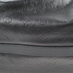 Louis Vuitton Speedy Monogram Bandouliere 40 Shadow Leather Black
