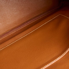 Hermès Hermes Birkin 35 Courchevel Gold GHW -C Square
