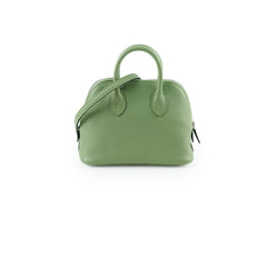 Hermes Mini Bolide Vert Criquet PHW Evercolor Z Stamp