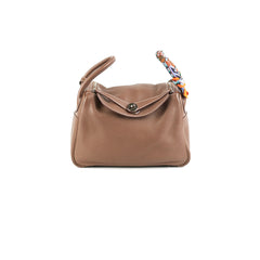 Hermes Lindy 30 Etoupe Q Square Stamp