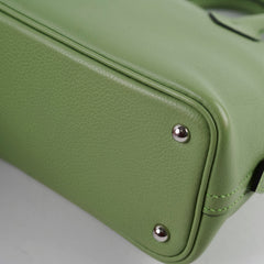 Hermes Mini Bolide Vert Criquet PHW Evercolor Z Stamp
