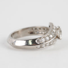 Platinum Diamond Solitaire Ring