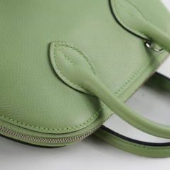 Hermes Mini Bolide Vert Criquet PHW Evercolor Z Stamp