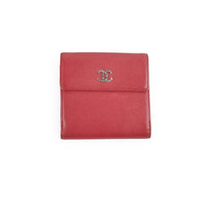 Chanel Fold Caviar Dark Pink Wallet
