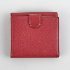 Chanel Fold Caviar Dark Pink Wallet