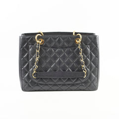 Chanel Grand Shopping Tote GST Caviar Black - Series 19
