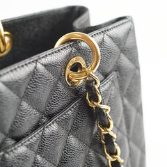 Chanel Grand Shopping Tote GST Caviar Black - Series 19