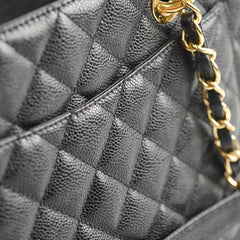 Chanel Grand Shopping Tote GST Caviar Black - Series 19