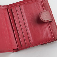 Chanel Fold Caviar Dark Pink Wallet