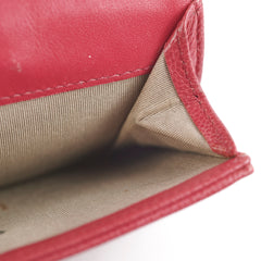 Chanel Fold Caviar Dark Pink Wallet