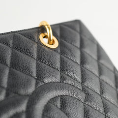 Chanel Grand Shopping Tote GST Caviar Black - Series 19