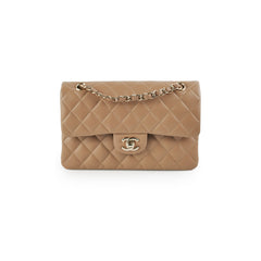 Chanel Classic Flap Small Caviar Dark Beige
