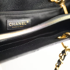 Chanel Grand Shopping Tote GST Caviar Black - Series 19