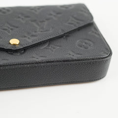 Louis Vuitton Pochette Felicie Black Monogram Empreinte