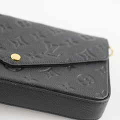 Louis Vuitton Pochette Felicie Black Monogram Empreinte