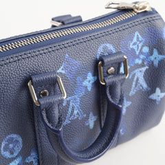 Louis Vuitton XS Keepall XS Watercolour Navy Blue