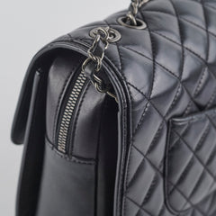 Chanel Large Seasonal Flap Black Lambskin Bag