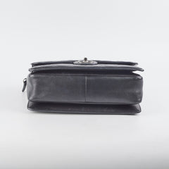 Chanel Large Seasonal Flap Black Lambskin Bag