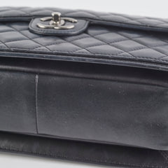 Chanel Large Seasonal Flap Black Lambskin Bag