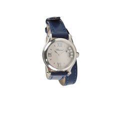 Chopard Happy Sport Watch 25mm Navy