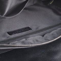 Chanel Large Seasonal Flap Black Lambskin Bag