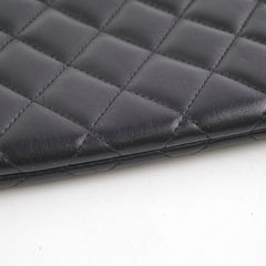 Chanel Small O Case Black Lambskin