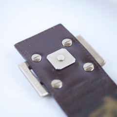 Fendi Zucca Canvas/Leather Shoulder