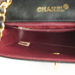 Chanel Vintage Mini Square Flap Black - Series 1