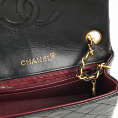 Chanel Vintage Mini Square Flap Black - Series 1