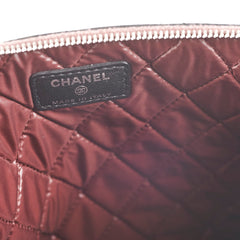 Chanel Small O Case Black Lambskin