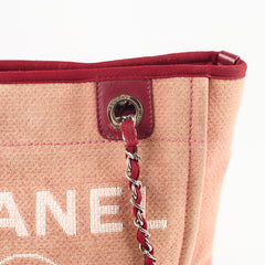 Chanel Deauville Tote Pink Small