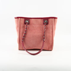 Chanel Deauville Tote Pink Small