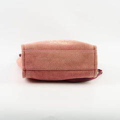 Chanel Deauville Tote Pink Small