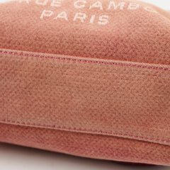 Chanel Deauville Tote Pink Small