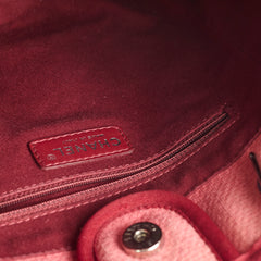 Chanel Deauville Tote Pink Small