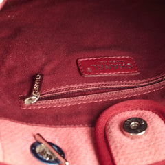 Chanel Deauville Tote Pink Small